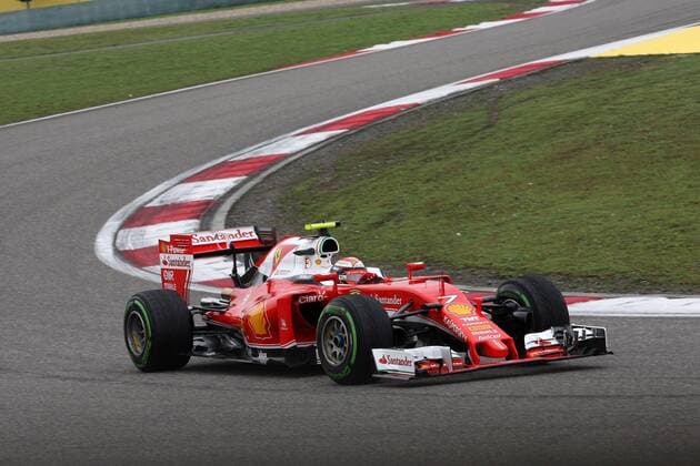 Formel 1, GP von China, Qualifiying Chinese Grand Prix, Shanghai 14 - 17 April 2016 16.04.2016 - Qualifying, Kimi Raikkonen (FIN) Scuderia Ferrari SF16-H 