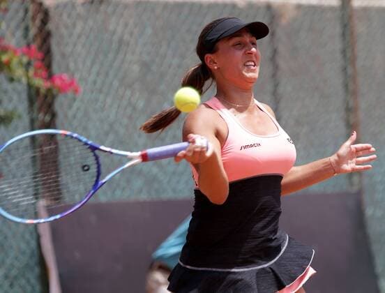 TENNIS - ITF, Fed Cup CAIRO,EGYPT,16.APR.16 - TENNIS - ITF, Fed Cup, Europe Africa Zone II, Group 1. Image shows Tamira Paszek (AUT). GEPAxpictures xWalterxLuger