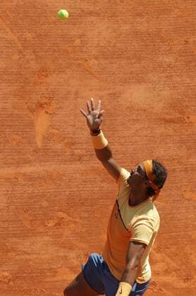 16.04.2016. Monte Carlo, Monaco. Rolex Monte Carlo Masters Tennis. Rafael Nadal beats Andy Murray in 3 sets in Monte Carlo Masters semi-finale at the Monte-Carlo Country Club. xMichaelxCullenx  ActionPlus11728540