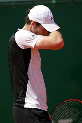 16.04.2016. Monte Carlo, Monaco. Rolex Monte Carlo Masters Tennis. Andy Murray in action against Rafael Nadal as he loses in 3 sets in the Monte Carlo Masters semi-finale at the Monte-Carlo Country Club. xMICHAELxCULLENxINFO@IRISHIMAGES.x  ActionPlus11728549