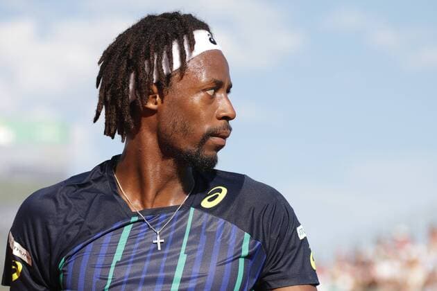 16.04.2016: Rolex Monte Carlo Masters Tennis: Gael Monfils defeats Jo-Wilfried Tsong at the Monte-Carlo Country Club. 16.04.2016: Rolex Monte Carlo Masters Tennis 