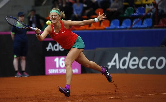 Fed Cup Moscow. RUS-BLR. Match 2 Victoria Azarenka(BLR)
