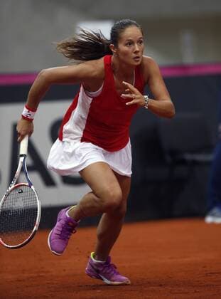 Fed Cup Moscow. RUS-BLR. Match 1 Darya Kasatkina(RUS)