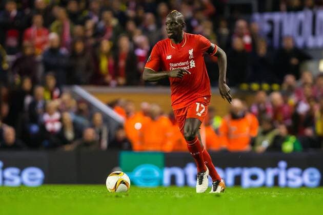 Donnerstag 14.04.2016, Europa-League - Viertelfinale, Rueckspiel in Liverpool, Saison 2015 2016, FC Liverpool - BV Borussia Dortmund, 4:3, Mamadou Sakho (FC Liverpool 17) DeFodi507