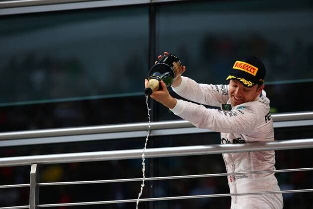 Chinese Grand Prix, Shanghai 14 - 17 April 2016 17.04.2016 - Race, Nico Rosberg (GER) Mercedes AMG F1 W07 Hybrid race winner 