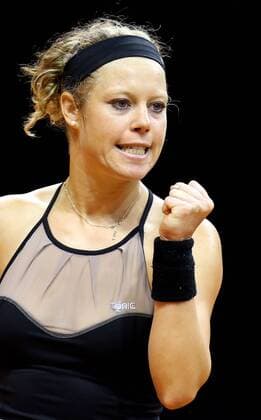 Stuttgart Tennis Porsche Tennis Grand Prix 2016, Laura Siegemund (GER) jubelt und ballt die Faust