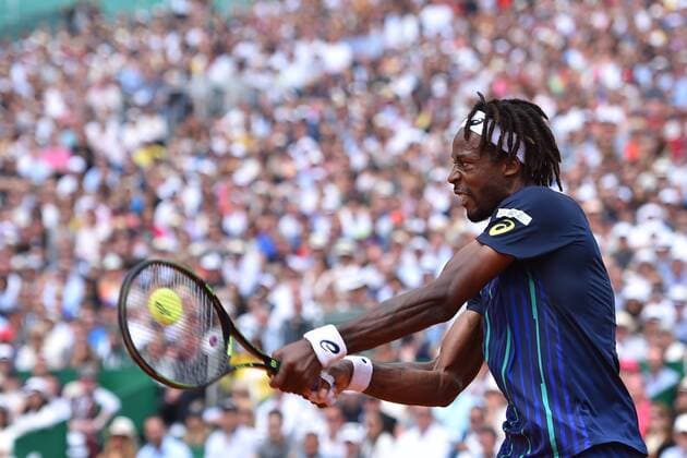 Rafael Nadal (Esp) defeats Gael Monfils (fra) TENNIS : Monte Carlo Rolex Masters 2016 - 17 04 2016 TennisMagazine Panoramic 