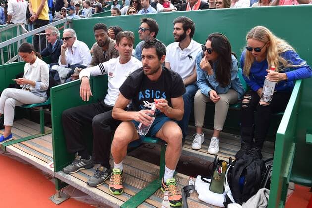 Rafael Nadal (Esp) defeats Gael Monfils (fra) TENNIS : Monte Carlo Rolex Masters 2016 - 17 04 2016 TennisMagazine Panoramic 