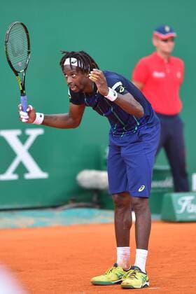 Rafael Nadal (Esp) defeats Gael Monfils (fra) TENNIS : Monte Carlo Rolex Masters 2016 - 17 04 2016 TennisMagazine Panoramic 