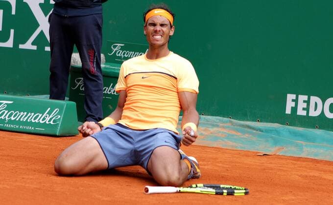 17.04.2016: Rolex Monte Carlo Masters Tennis: Rafael Nadal beat Gael Monfils 7-5 5-7 6-0 to claim a ninth Monte Carlo Masters title at the Monte-Carlo Country Club. 17.04.2016: Rolex Monte Carlo Masters Tennis 