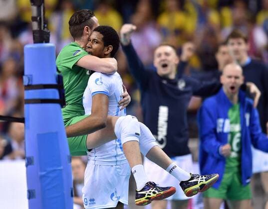 Volleyball, Champions League, Final 4, Zenit Kazan - Trentino Diatec 2016.04.17 -- Wilfredo LEON VENERO Krakow Men volleyball 2016 CEV DenizBank Volleyball Champions League Final Four Zenit Kazan - Trentino Diatec Wilfredo LEON VENERO  20160417LUK156