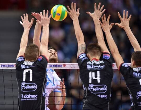 Volleyball, Champions League, Final 4, Zenit Kazan - Trentino Diatec 2016.04.17 -- Matthew John ANDERSON Krakow Men volleyball 2016 CEV DenizBank Volleyball Champions League Final Four Zenit Kazan - Trentino Diatec Matthew John ANDERSON  20160417LUK162