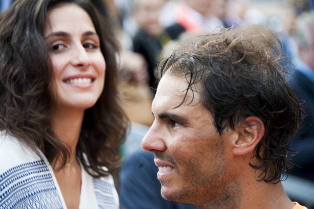 206798 Olivier Anrigo Starface 2016-04-17 MONACO Monaco Tennis Rolex Master 1000 Monte Carlo. Finale Monfils Nadal. Nadal, Rafael; Perello, Maria Francesca Xisca  Copyright: xOlivierxAnrigox 70501653st