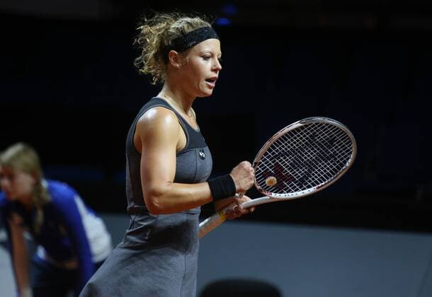 Porsche Tennis Grand Prix Stuttgart 18.04.2016 Deutschland Porsche Tennis Grand Prix Frauen Stuttgart Laura Siegemund (GER).