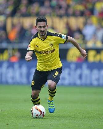 17.04.2016, Fussball 1.Bundesliga 2015 2016, 30.Spieltag, Borussia Dortmund - Hamburger SV, im Signal-Iduna-Park Dortmund. Ilkay Gündogan (Dortmund) 