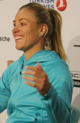 Porsche Tennis Grand Prix Stuttgart 18.04.2016 Deutschland Porsche Tennis Grand Prix Frauen Stuttgart Pressegespräch mit Angelique Kerber (GER).