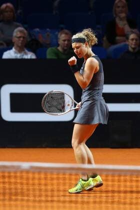 Stuttgart Laura Siegemund (GER), Porsche Tennis Grand Prix 2016, Damen Tennis,18.04.2016, Copyright: Langer Eibner-Pressefoto EP_HLR