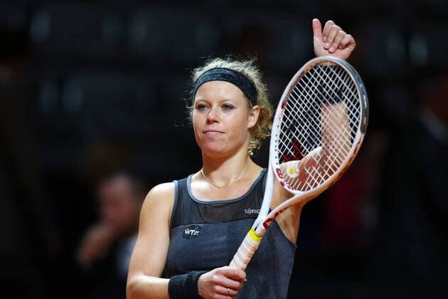 Stuttgart Laura Siegemund (GER) nach ihrem Einzug in das Hauotfeld, Porsche Tennis Grand Prix 2016, Damen Tennis,18.04.2016, Copyright: Langer Eibner-Pressefoto EP_HLR