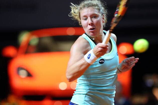 Stuttgart Anna-Lena Friedsam (GER), Porsche Tennis Grand Prix 2016, Damen Tennis,18.04.2016, Copyright: Langer Eibner-Pressefoto EP_HLR
