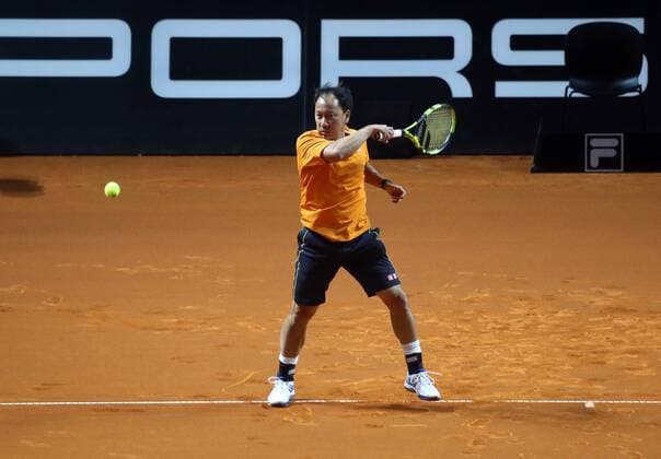 Porsche Tennis Grand Prix 2016 Deutschland, Stuttgart, 18.04.2016, Tennis, Porsche Tennis Grand Prix 2016, Stuttgart: Michael Chang.