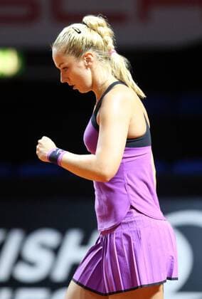 Porsche Tennis Grand Prix 2016 Deutschland, Stuttgart, 18.04.2016, Tennis, Porsche Tennis Grand Prix 2016, Stuttgart: Sabine Lisicki (GER).