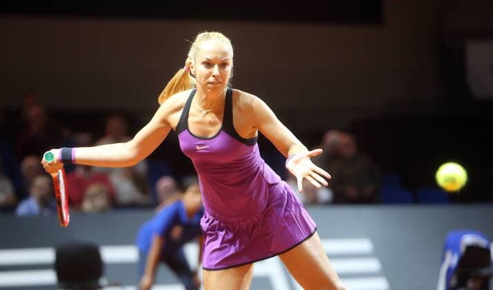 Porsche Tennis Grand Prix 2016 Deutschland, Stuttgart, 18.04.2016, Tennis, Porsche Tennis Grand Prix 2016, Stuttgart: Sabine Lisicki (GER).
