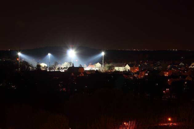 Potsdam, Flutlichtspiel im Karl-Liebknecht Stadion