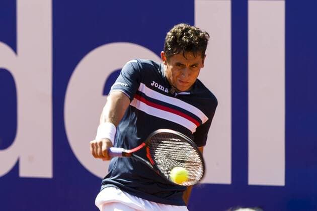 BARCELONA - April 18- SPAIN: Nicolas Almagro (ESP) during match between of the Open Banc Sabadell, 64 Trophy Conde de Godo, played on the RCT Barcelona 1899, on april 18, 2016. Photo: Mikel Trigueros Urbanandsport Cordon Press ---------------------------------- BARCELONA - Abril, 18 - ESPANA: Nicolas Almagro (ESP) durante el partido entre de la edicion 64 del Barcelona Open Banc Sabadell Trofeo Conde Godo, celebrada en el RCT Barcelona 1899, el 18 de Abril de 2016. Foto: Mikel Trigueros Urbanandsport Cordon Press  xMikelxTriguerosx xBARCELONA-OPEN-BANC-SABADELLx64-TROFEO-CONDE-GODOx