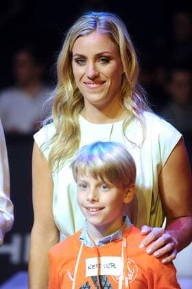 Tennis-Spielerin Angelique Kerber anläßlich des WTA Tennis Damen Porsche Tennis Grand Prix am 18.04.2016 in der Porsche-Arena Stuttgart.