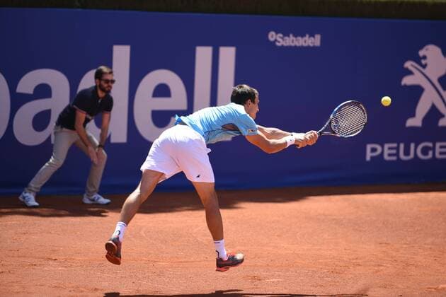 Evgeny Donskoy (RUS) April 19, 2016 - Barcelona, Catalonia, Spain - 64th Barcelona Open Banc Sabadell tennis  JMC_5348-2