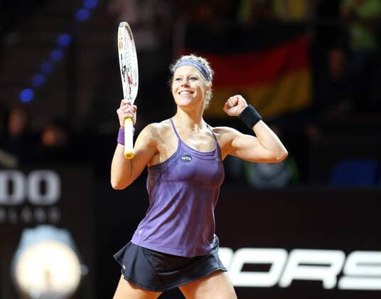 Porsche Tennis Grand Prix 2016 Deutschland, Stuttgart, 19.04.2016, Tennis, Porsche Tennis Grand Prix 2016, Stuttgart: Laura Siegemund (GER).