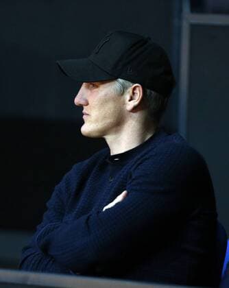 Porsche Tennis Grand Prix 2016 Deutschland, Stuttgart, 19.04.2016, Tennis, Porsche Tennis Grand Prix 2016, Stuttgart: Bastian Schweinsteiger Manchester United ManU Freund von Ana Ivanovic (SRB).