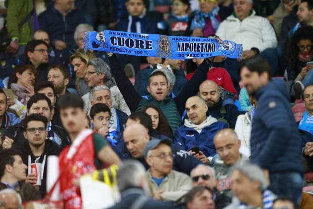 Tifosi del Napoli fans, supporters Napoli 19-04-2016 Stadio San Paolo Football Calcio Serie A 2015 2016 Napoli - Bologna cesarexpurini