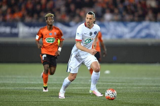 ZLATAN IBRAHIMOVIC (psg) FOOTBALL : Lorient vs Paris SG - Coupe de France - 19 04 2016 AnthonyBIBARD FEP 