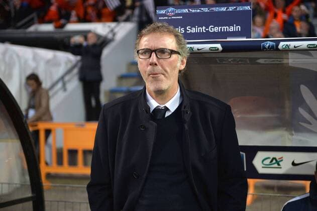 LAURENT BLANC (Coach PSG) FOOTBALL : Lorient vs Paris SG - Coupe de France - 19 04 2016 AnthonyBIBARD FEP 