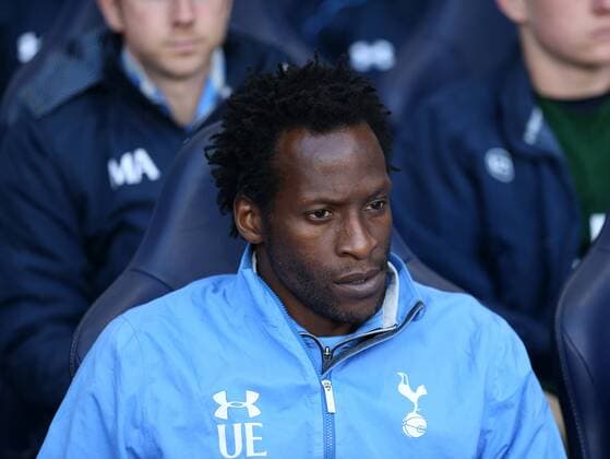 Tottenham s Ugo Ehiogu looks on during the U21 U 21 Premier League match at the White Hart Lane Stadium. Photo credit should read: David Klein Sportimage EDITORIAL USE ONLY. No use with unauthorised audio, video, data, fixture lists, club league logos or live services. Online in-match use limited to 120 images, no video emulation. No use in betting, games or single club league player publications.