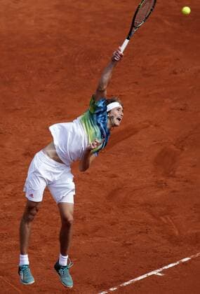 BARCELONA -april 20- SPAIN: Alexander Zverev during the match against Thomaz Bellucci, corresponding to the third round of the Open Banc Sabadell, 64 Trophy Conde de Godo, played on the RCT Barcelona1899, on april 20, 2016. Photo: Joan Valls Urbanandsport Cordon Press  xJoanxValls Urbanandsportx xBARCELONA-OPEN-BANC-SABADELL-TENNISx