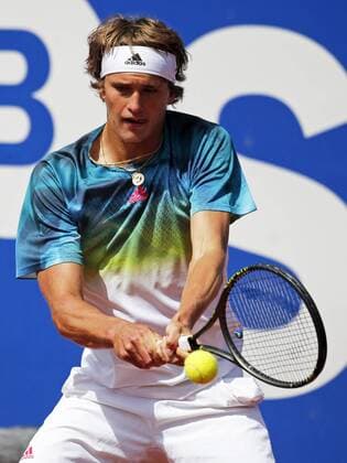 BARCELONA -april 20- SPAIN: Alexander Zverev during the match against Thomaz Bellucci, corresponding to the third round of the Open Banc Sabadell, 64 Trophy Conde de Godo, played on the RCT Barcelona1899, on april 20, 2016. Photo: Joan Valls Urbanandsport Cordon Press  xJoanxValls Urbanandsportx xBARCELONA-OPEN-BANC-SABADELL-TENNISx