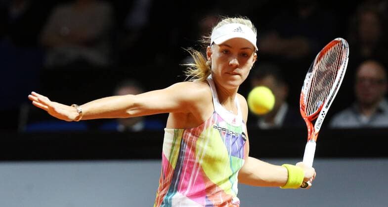 Porsche Tennis Grand Prix 2016 Deutschland, Stuttgart, 20.04.2016, Tennis, Porsche Tennis Grand Prix 2016, Stuttgart: Angelique Kerber (GER).