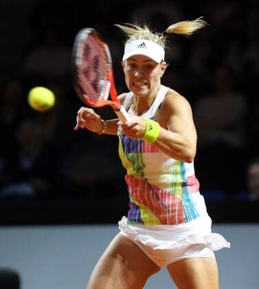 Porsche Tennis Grand Prix 2016 Deutschland, Stuttgart, 20.04.2016, Tennis, Porsche Tennis Grand Prix 2016, Stuttgart: Angelique Kerber (GER).
