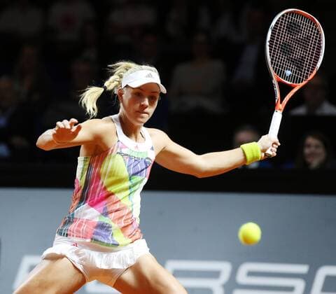 Porsche Tennis Grand Prix 2016 Deutschland, Stuttgart, 20.04.2016, Tennis, Porsche Tennis Grand Prix 2016, Stuttgart: Angelique Kerber (GER).