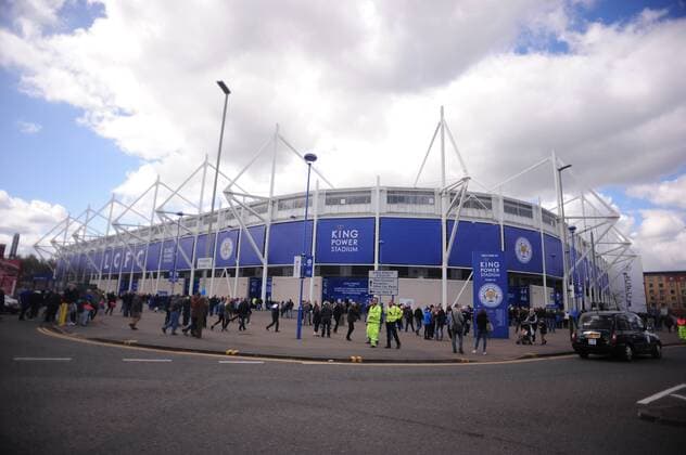 Football - 2015 2016 Premier League - Leicester City vs. West Ham United General views of the King Power Stadium , Leicester City Football ground. COLORSPORT ANDREW COWIE 