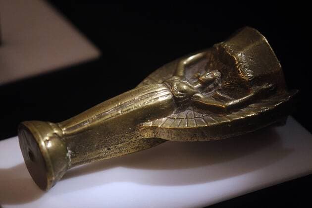 WM-Pokal von 1970 - Pele, el Rey de Futbol - Pele, König des Fußballs - Ausstellung im Museo de la Moda in Santiago de Chile 