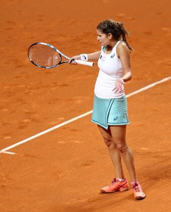 Stuttgart Porsche Tennis Grand Prix 2016, Julia Görges (GER) enttäuscht
