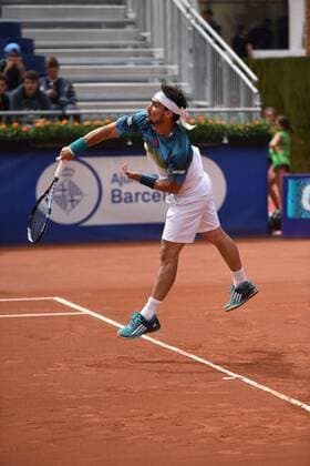 Fabio Fognini beat Viktor Troicki 6-3, 6-2 at Barcelona Open 2016 21.04.2016 BARCELONA TENNIS  JMC_7187