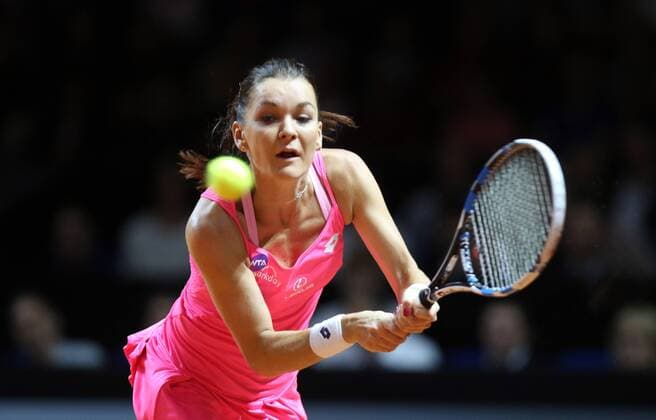 Porsche Tennis Grand Prix 2016 Deutschland, Stuttgart, 21.04.2016, Tennis, Porsche Tennis Grand Prix 2016, Stuttgart: Agnieszka Radwanska (POL).