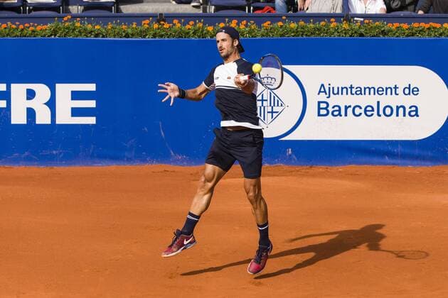 BARCELONA - April 21- SPAIN: Feliciano Lopez (ESP) during the match between Philipp Kohlschreiber (GER) v Feliciano Lopez (ESP) of the Open Banc Sabadell, 64 Trophy Conde de Godo, played on the RCT Barcelona 1899, on april 21, 2016. Sabadell Trofeo Conde Godo, celebrada en el RCT Barcelona 1899, el 21 de Abril de 2016.  xMikelxTriguerosx xBARCELONA-OPEN-BANC-SABADELLx64-TROFEO-CONDE-GODOx