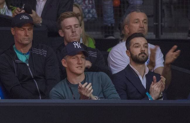 Ana IVANOVIC, SRB in Aktion vor ihrem Freund Bastian SCHWEINSTEIGER in Stuttgart , 21.04.2016