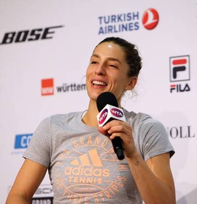 Stuttgart Porsche Tennis Grand Prix 2016, Andrea Petkovic (GER) im Interview
