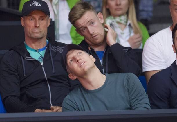 Ana IVANOVIC, SRB in Aktion vor ihrem Freund Bastian SCHWEINSTEIGER in Stuttgart , 21.04.2016